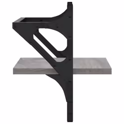 VidaXL 836241 scaffale Legno, Metallo Grigio - Vista aggiuntiva 6