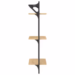VidaXL 836259 scaffale Legno, Metallo Legno - Vista aggiuntiva 6