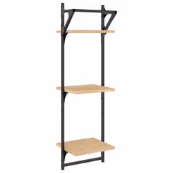 VidaXL 836259 scaffale Legno, Metallo Legno - Vista aggiuntiva 7