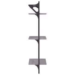 VidaXL 836261 scaffale Legno, Metallo Grigio - Vista aggiuntiva 6