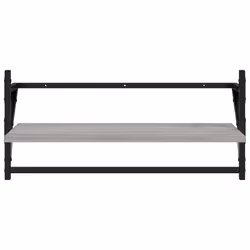 VidaXL 836266 scaffale Legno, Metallo Grigio - Vista aggiuntiva 6