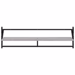 VidaXL 836271 scaffale Legno, Metallo Grigio - Vista aggiuntiva 6