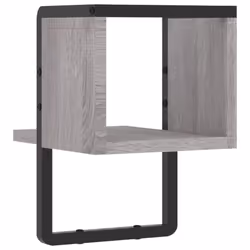 VidaXL 836276 scaffale Legno, Metallo Grigio - Vista aggiuntiva 6