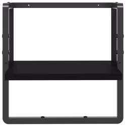 VidaXL 836278 scaffale Legno, Metallo Nero - Vista aggiuntiva 4