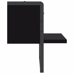 VidaXL 836278 scaffale Legno, Metallo Nero - Vista aggiuntiva 5