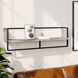Massimizzate i vostri interni e trasformate la vostra parete con stile grazie a questa mensola a muro! Materiale robusto: Il ...