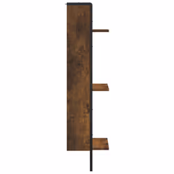 VidaXL 836305 scaffale Legno, Metallo Quercia, Marrone - Vista aggiuntiva 5