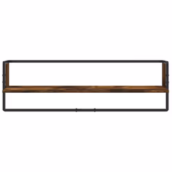 VidaXL 836315 scaffale Legno, Metallo Quercia, Marrone - Vista aggiuntiva 5