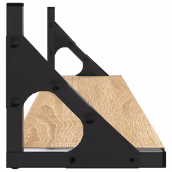 VidaXL 836324 scaffale Legno, Metallo Legno - Vista aggiuntiva 6