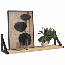 VidaXL 836334 scaffale Legno, Metallo Legno - Vista aggiuntiva 3