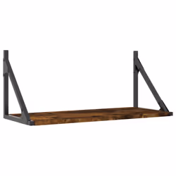 VidaXL 836335 scaffale Legno, Metallo Quercia, Marrone - Vista aggiuntiva 4