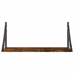 VidaXL 836335 scaffale Legno, Metallo Quercia, Marrone - Vista aggiuntiva 5