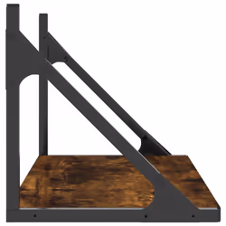 VidaXL 836335 scaffale Legno, Metallo Quercia, Marrone - Vista aggiuntiva 6