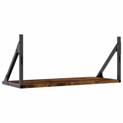 VidaXL 836335 scaffale Legno, Metallo Quercia, Marrone - Vista aggiuntiva 7