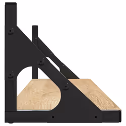 VidaXL 836339 scaffale Legno, Metallo Legno - Vista aggiuntiva 6