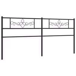 VidaXL 355305, Nero, Acciaio, 2 m, 2060 mm, 90 cm, 30 mm