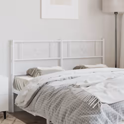 VidaXL 355350 testiera e pedana Bianco