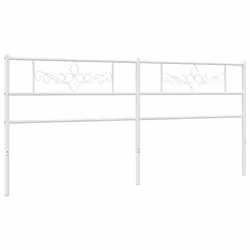 VidaXL 355352, Bianco, Acciaio, 180 cm, 1870 mm, 90 cm, 30 mm