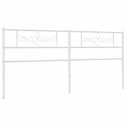 VidaXL 355354, Bianco, Acciaio, 2 m, 2060 mm, 90 cm, 30 mm