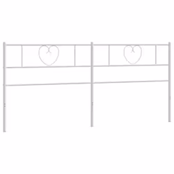 VidaXL 355549, Bianco, Acciaio, 193 cm, 1980 mm, 90 cm, 30 mm