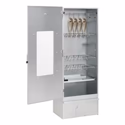 VidaXL 3200750 affumicatore Acciaio Cippato - Vista aggiuntiva 3