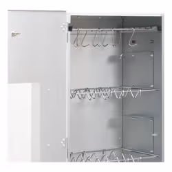 VidaXL 3200750 affumicatore Acciaio Cippato - Vista aggiuntiva 7