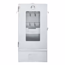 VidaXL 3200751 affumicatore Acciaio galvanizzato, Vetro Cippato - Vista aggiuntiva 3