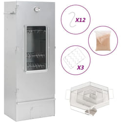 Vidaxl - Forno Affumicatore bbq Generatore Fumo Freddo Acciaio Zincato
