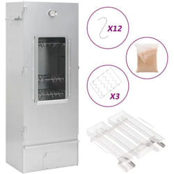 Vidaxl - Forno Affumicatore bbq Generatore Fumo Freddo Acciaio Zincato