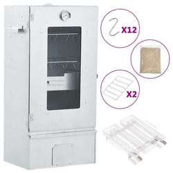 VidaXL 3200759 barbecue per l'aperto e bistecchiera Argento