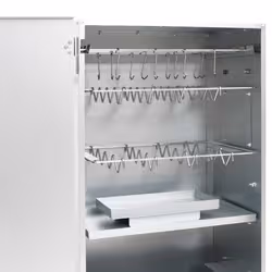 VidaXL 3200773 affumicatore Acciaio Cippato - Vista aggiuntiva 7
