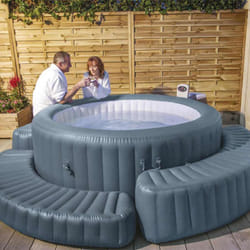 Bestway - Lay-Z-Spa Bordo Gonfiabile per Vasche Idromassaggio Rotonde