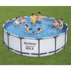 Divertitevi un mondo in giardino insieme alla famiglia e agli amici con questa piscina Steel Pro MAX della Bestway. Il telaio ...