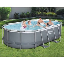 Bestway - Piscina Fuori Terra Ovale Power Steel 427x250x100 cm
