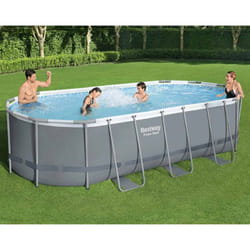 Bestway - Piscina Fuori Terra Ovale Power Steel 549x274x122 cm