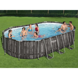 Bestway - Set Piscina Ovale Power Steel 488x305x107 cm