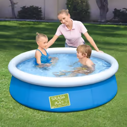 Divertitevi con questa piscina My First Frame Pool della Bestway! La piscina rotonda offre più spazio per nuotare e giocare!  ...
