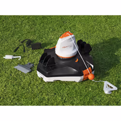Finalmente è arrivato il momento di rilassarvi! Il robot per la pulizia della piscina AquaRover della Bestway vi libera dal c ...