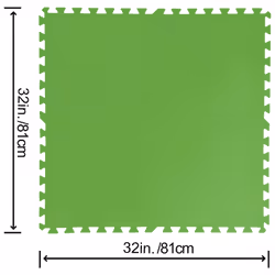 Bestway Protezioni per Pavimenti Piscine 9 pz Verdi 4,57 m²cod mxl 92415 - Vista aggiuntiva 3