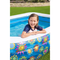 Bestway Piscina Gonfiabile per Bambini Blu 229x152x56 cmcod mxl 93521 - Vista aggiuntiva 3