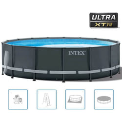 Set Piscina Rotonda con Telaio Ultra XTR 488x122 cm INTEX
