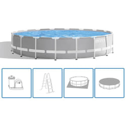 Intex 26732GN piscina fuori terra Piscina con bordi Piscina rotonda 24311 L Grigio