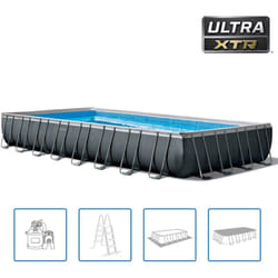 Intex - Set Piscina Ultra xtr Frame Rettangolare 975x488x132 cm