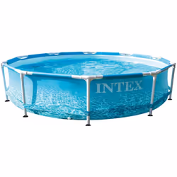 Se state cercando di acquistare una piscina per voi e la vostra famiglia in cui nuotare, questa piscina Beachside Metal Frame ...