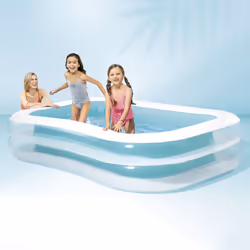 Intex 56483NP piscina fuori terra Piscina gonfiabile Piscina rettangolare Blu - Vista aggiuntiva 5