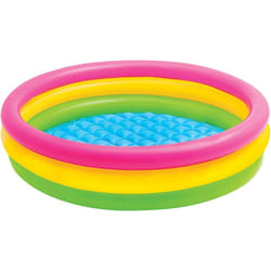 Intex - Piscina Gonfiabile Sunset 3 Anelli 147x33 cm