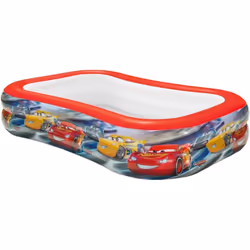 Questa piscina Cars Swim Center della Intex offre ai vostri piccoli un mondo di divertimento. Realizzata in vinile, questa pi ...
