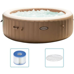 Intex - Vasca Idromassaggio Rotonda PureSpa 216x71 cm 6 Persone