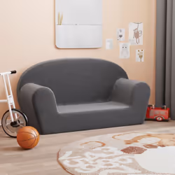Questo morbido divano per bambini a 2 posti offre al vostro piccolo un luogo confortevole per leggere, giocare, o rilassarsi. ...