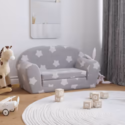Questo morbido divano letto per bambini a 2 posti offre al vostro piccolo un luogo confortevole per leggere, giocare, o fare  ...